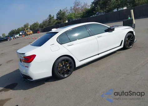 2017 BMW 740E xDrive Iperformance from USA, damaged, VIN WBA7J2C33HG497798